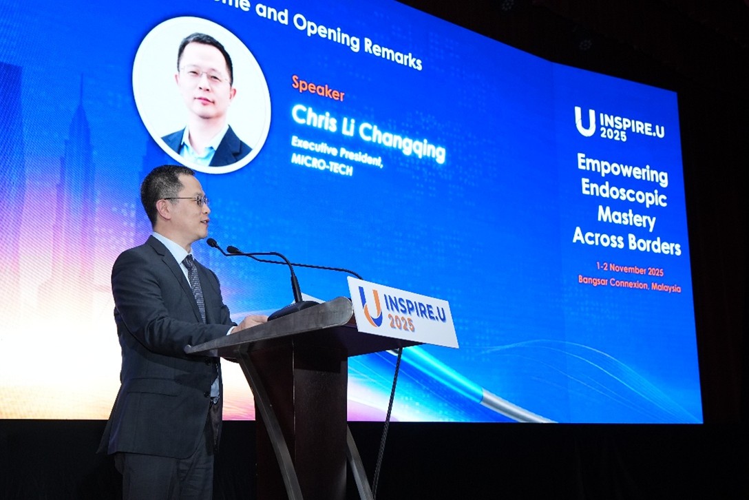 Mr. Chris Li, Executive President of MICRO-TECH Medical